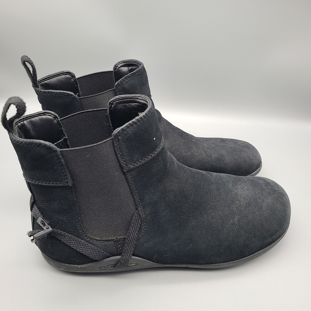Xero Shoes Tari Womens Black Leather Barefoot Chelsea Boots Size 9 RP02-05/FW23 - Picture 3 of 8